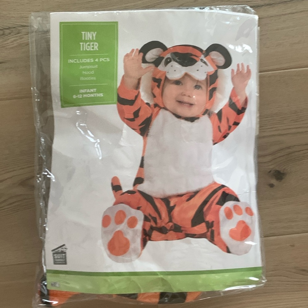 Tiny Tiger Baby Halloween Costume 6-12mo